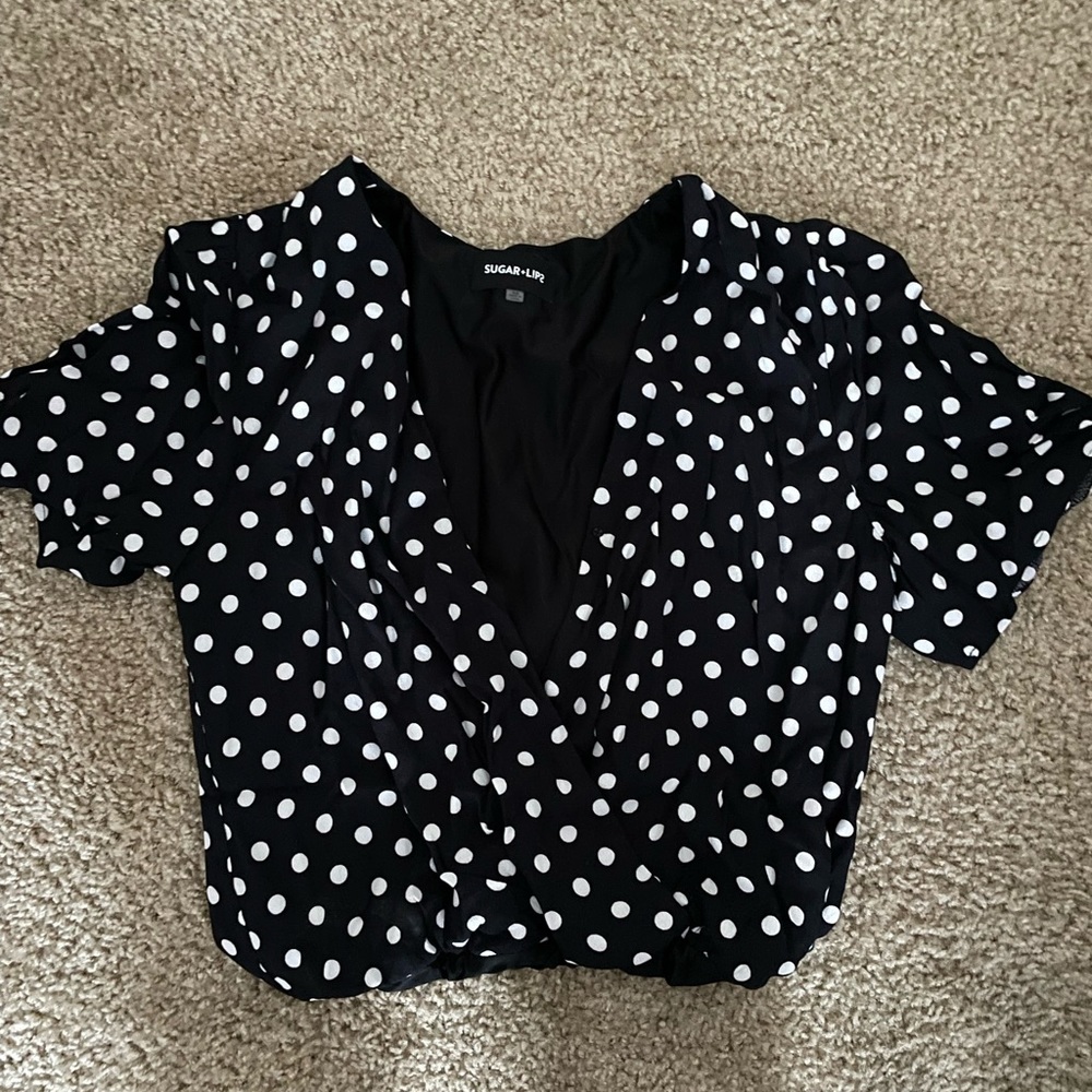 Sugar Lips blouse body suit